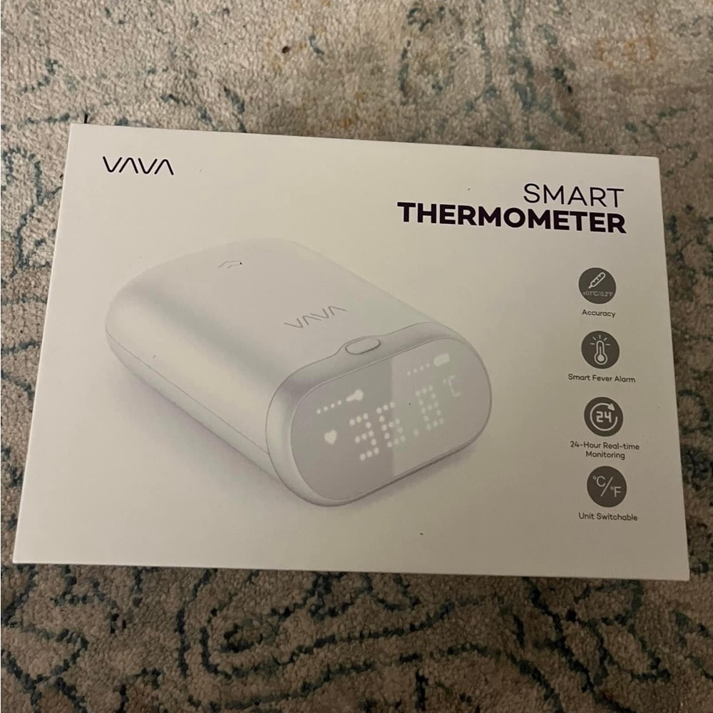 Vava Smart Baby Thermometer (new in box- never used) paid $80.